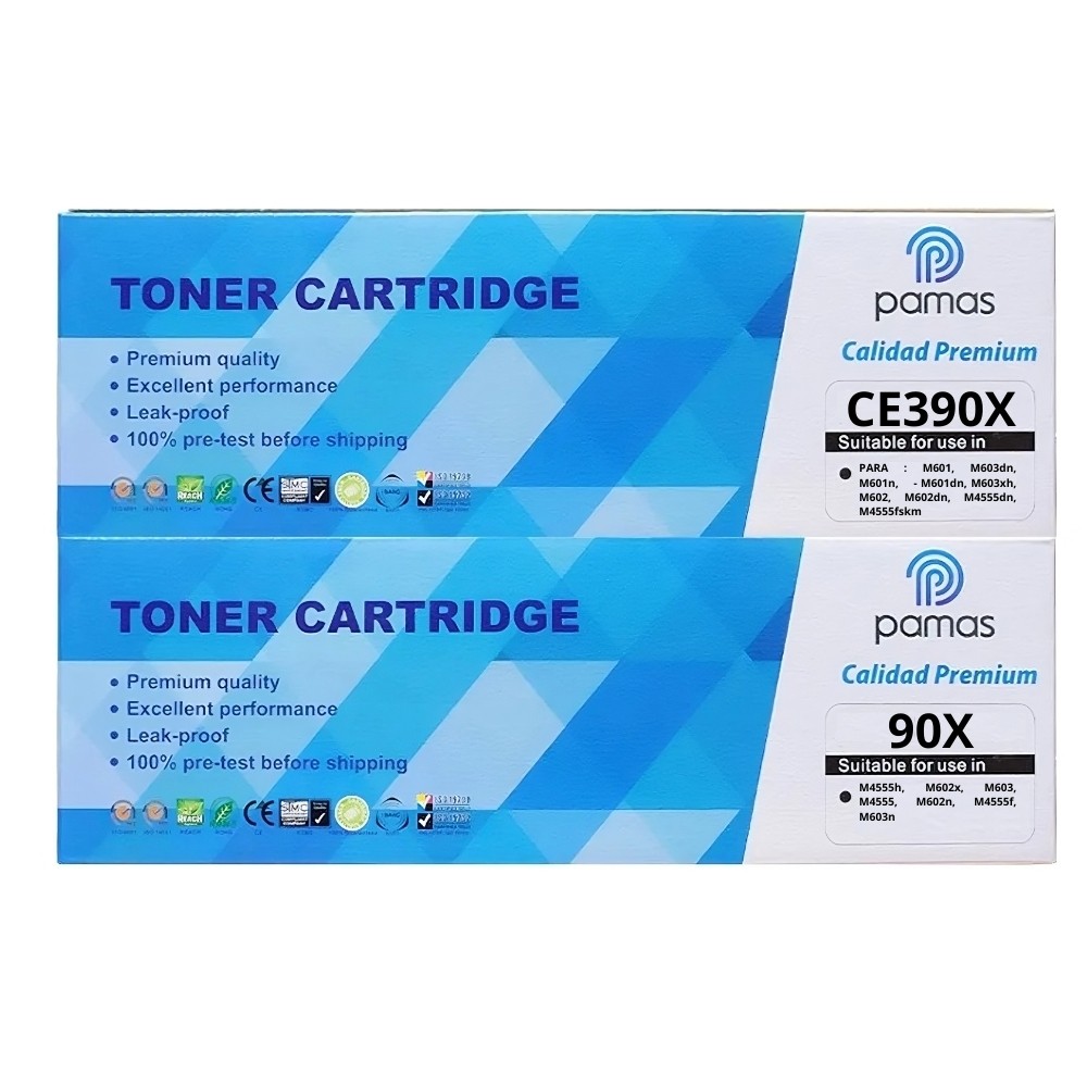 TONER COMPATIBLE PARA HP (90X) CE390X Negro - ALTA CALIDAD