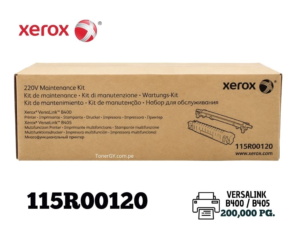 KIT FUSOR 115R00120 PARA EL MODELO VERSALINK B400 / B405