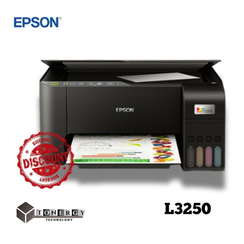 IMPRESORA MULTIFUNCIONAL DE TINTA EPSON C11CJ67301 L3250 110V